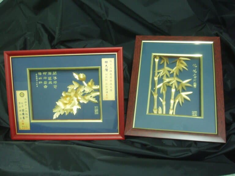 ４-客製金箔畫 (含框)