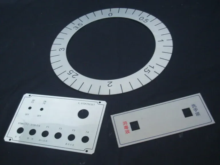 ３-不鏽鋼蝕刻標示控制盤