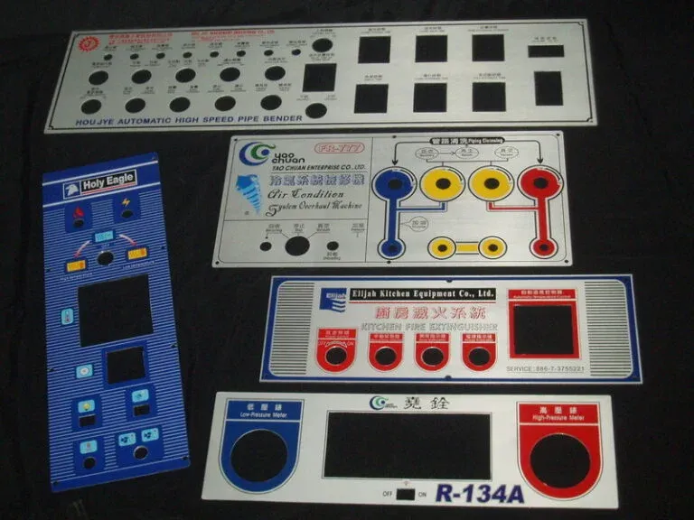 ４-鋁質蝕刻標示控制盤